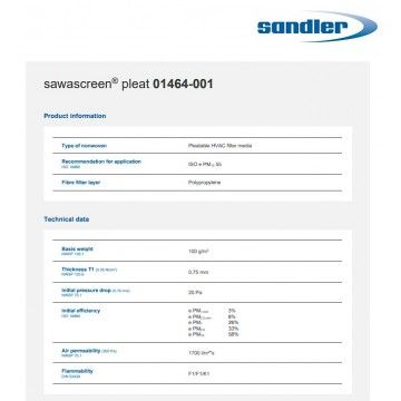 Verso CF 1000/1300/1500 F M5+M5 Filterset (Standard) CleanFilter - 2